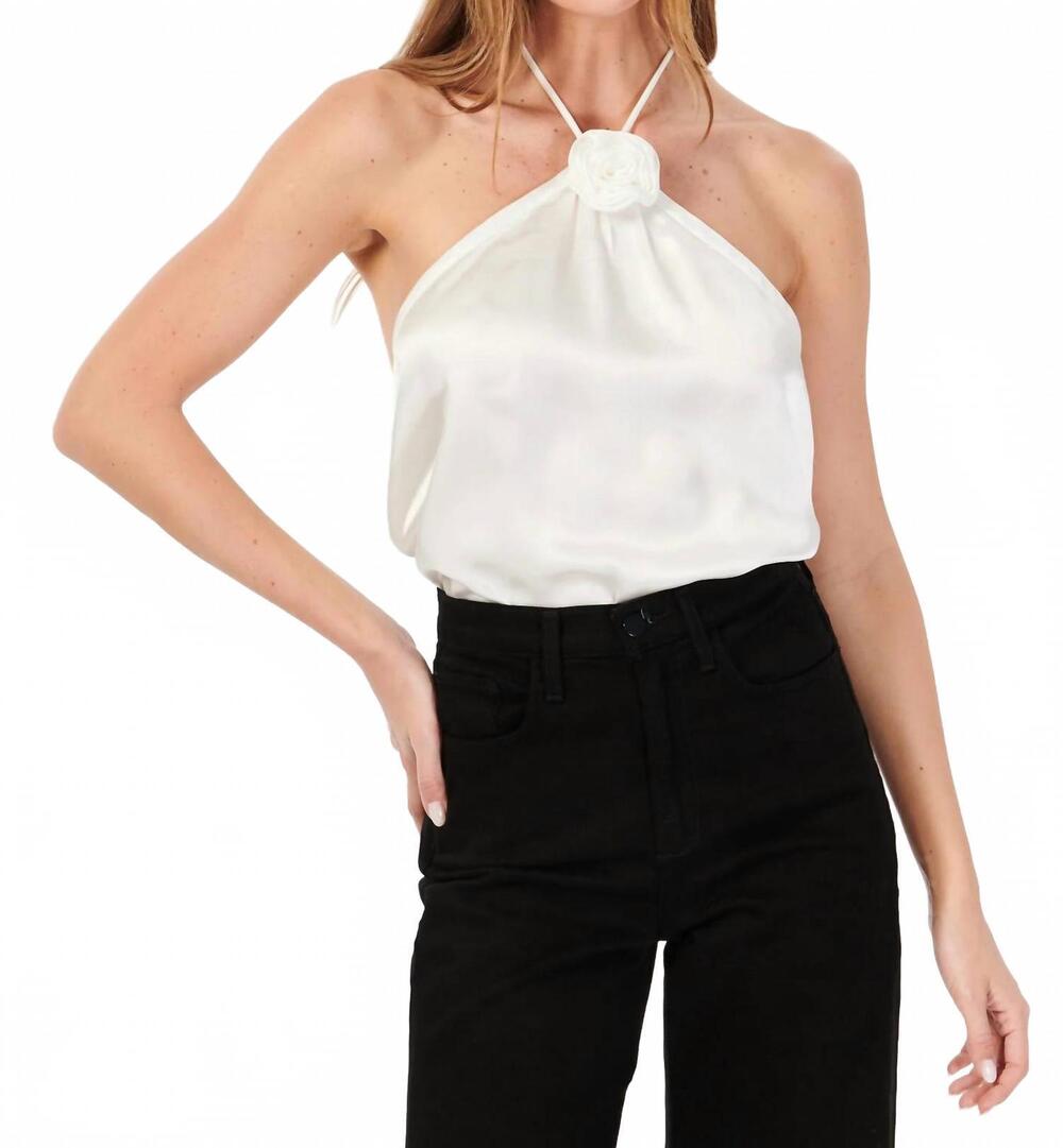NEW CAMI NYC thander camisole top in white